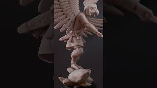 Aarakocra 3D print 3dprintingmodel [upl. by Aisemaj910]