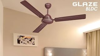 Havells Glaze Bldc 1200 Mm Bldc Motor With Remote 3 Blade Ceiling Fan [upl. by Enelime]