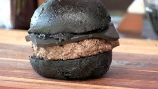 BKs Kuro Burger Recipe Black Cheeseburger [upl. by Arrac597]