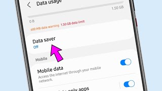 data saver setting  how to use data saver setting on Samsung galaxy [upl. by Silden915]