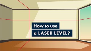 🔴How to use a LASER level to establish a straight line between 2 points  384 [upl. by Asilem395]