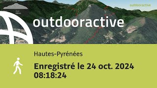 randonnée dans les HautesPyrénées Enregistré le 24 oct 2024 081824 [upl. by Annaitsirhc548]