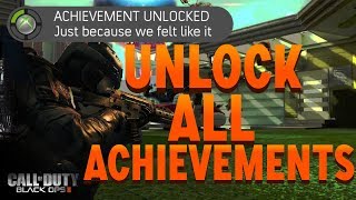 HOW TO UNLOCK ALL ACHIEVEMENTS IN BO2 IN 2019 EASY [upl. by Mcdowell]