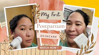 My First Postpartum Skincare with Lumispa [upl. by Wiatt]