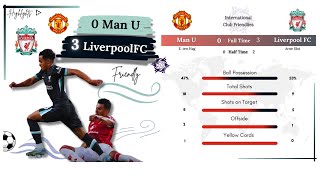 ManU v LFC  Friendly  pre season  Highlights  USA Tour 2024 [upl. by Squire574]