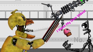 FNaFDc2Repairing Chica the ChickenRepairing Animatronics Chapter 3 [upl. by Krock]