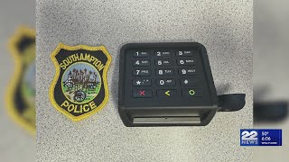 Card skimmer found in Cumberland Farms [upl. by Gaye]