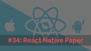 React Native Tutorial 34 Using React Native Paper [upl. by Betthezul783]