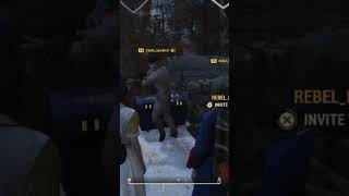 Fallout 76  Theyd Just Met Cap just went for it fallout [upl. by Adleme]