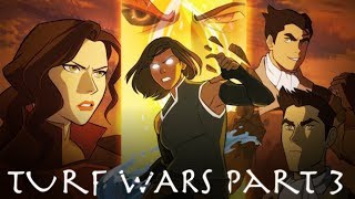 Legend of Korra TURF WARS COMIC  COVER 3 Analysis [upl. by Eaves218]