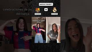 VISCA BARÇA Vs HALA MADRID  Prt 8 shorts dance music halamadrid viscabarça laliga [upl. by Atiugal]