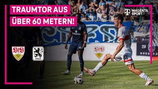 VfB Stuttgart II – TSV 1860 München Highlights mit LiveKommentar  3 Liga  MAGENTA SPORT [upl. by Siram760]