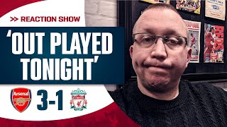 Out fought outthought and out played tonight  Arsenal 31 Liverpool  Pajaks Match Reaction [upl. by Jaqitsch]