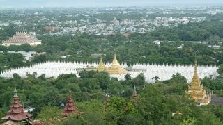 Myanmar  Burma  beautiful Mandalay  City [upl. by Nahsab]