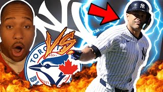 GRAND SLAM STANTON  BLUE JAYS VS YANKEES GAME 3 FAN REACTION [upl. by Cassidy908]