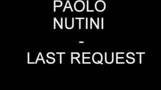 Paolo Nutini  Last Request Radio Edit [upl. by Navek32]