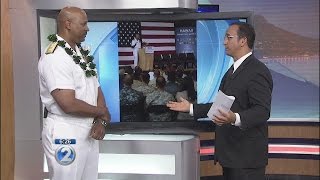 New Rear Admiral discusses his unique Hawaii ties [upl. by Niwhsa]