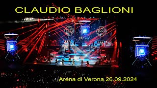 Impressionen Konzert Claudio Baglioni Arena di Verona 26092024 [upl. by Junji381]