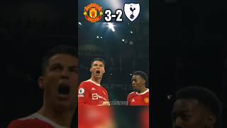 Manchester United 🏴󠁧󠁢󠁥󠁮󠁧󠁿 VS Tottenham Ronaldo Hatrick Aura 2022 Premier League [upl. by Bonnell]