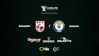 BAGAGEM x KONAMI  COPA PARANÁ DE FUTEBOL 7 2024  QUARTAS DE FINAL [upl. by Oj]