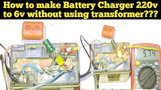 How to make Transformer Less battery charger [upl. by Reffotsirhc]