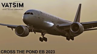 The Cross The Pond Show  Planespotting VATSIM at EGLL [upl. by Garland]