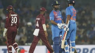 India vs west indies t20 highlights 🤯  last over thriller  Dhawan on 99 indvswi t20 cricket [upl. by Aelegna]