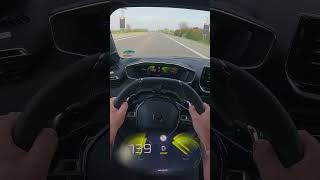 Peugeot 208 12 Hybrid 136HP GT Acceleration [upl. by Esilenna752]