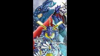 Gabumon Evolution Line Speed Art [upl. by Loria]