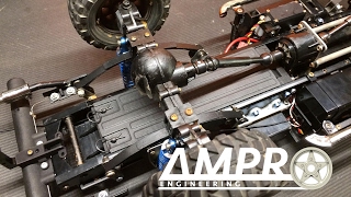 e52 Tamiya HighLift Chassis Upgrade Part 3  Hiding the battery [upl. by Ehcor]