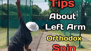 Tips About Left Arm Orthdox Spin🏏🏏 Cricket With Raghvendra NIS COACH [upl. by Irtak]