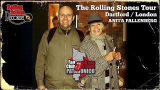 The Rolling Stones Tour  Dartford  London ANITA PALLENBERG [upl. by Enel]