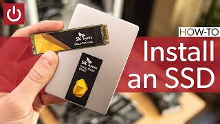 How to Install An SSD in a PC [upl. by Amzu169]