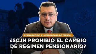 IMPORTANTE🚨 ¿SCJN PROHIBIÓ EL CAMBIO DE RÉGIMEN PENSIONARIO DEL ISSSTE quirozguerreroabogados [upl. by Eemla461]