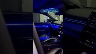 TOYOTA Avalon Deep Blue Sky Vibe Ambient Lighting [upl. by Dranal706]