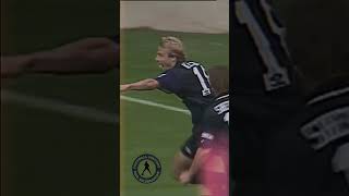 Jurgen Klinsmann’s first Tottenham goal diver klinsmann tottenham goalcelebration torjubel [upl. by Rimhsak536]