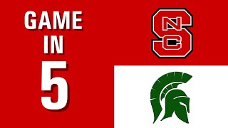 Game in 5  NC State Hockey vs Michigan State November 8th 2024 [upl. by Turro704]