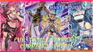 Evil Twin  Live Twin  Ranked Gameplay Season 35  Road to Master  YuGiOh Master Duel [upl. by Henley694]