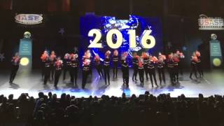 Star Performance Centre  Open Coed Pom Dance Worlds 2016 [upl. by Nabe]