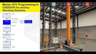 Master SFC Programming in CODESYS for factory Stacking Systems [upl. by Haidadej829]