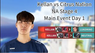 Kellan POV vs Citrus Nation Ilios NA Stage 4 Main Event Day 1 [upl. by Aldercy143]