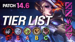 NEW PATCH 146 TIER LIST  BEST Champions and Items NEW Meta Changes  LoL Update Guide [upl. by Nylidnam]