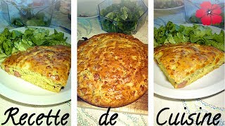 Recette de cake salé personnalisable  Le Cuisinier En Herbe [upl. by Aleira]