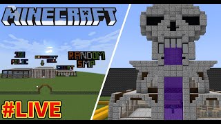 🔴247 Joinable Minecraft RANDOM SMP PUBLIC  210 Java amp Bedrock Survival Server  ip ReRun [upl. by Mehalek]