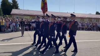 Ceremonie depunere juramant militar Scoala de Politie Campina [upl. by Elodea]