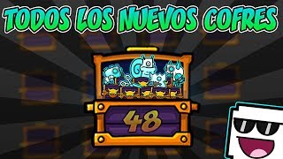 ¡TODOS LOS NUEVOS COFRES DESBLOQUEADOS DE GEOMETRY DASH 211 [upl. by Atinnor428]