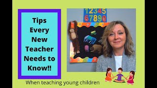 Tips Every New Teacher Needs to Know When Teaching Young Children [upl. by Naresh]