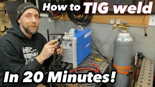 Learning how to TIG weld made easy [upl. by Oika503]