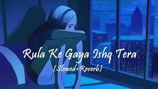 Rula Ke Gaya Ishq Tera💔🥺 New Sad Song  SlowedReverb  Bhavin Sameeksha VishalBy Remix Music [upl. by Devy287]