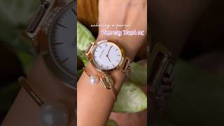 Unboxing a classy wrist watch from Myntra ✨ unboxing watch [upl. by Lockwood537]